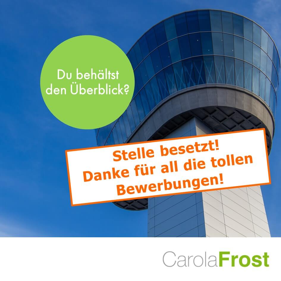 Stellenanzeige – Assistent/-in der Geschäftsführung (halbtags)