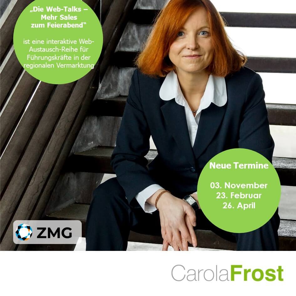 ZMG Web-Talks Carola Frost