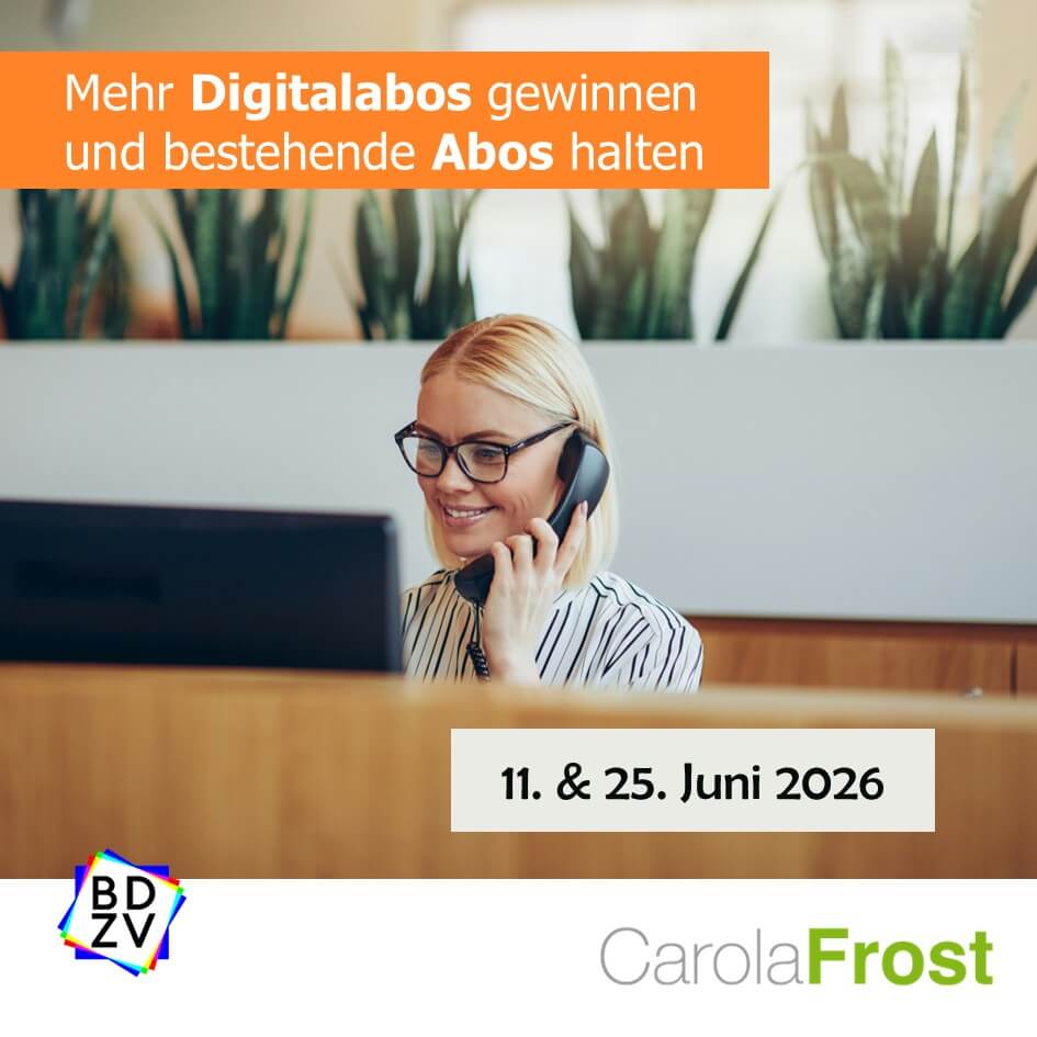 Danke ZMG Posting Carola Frost