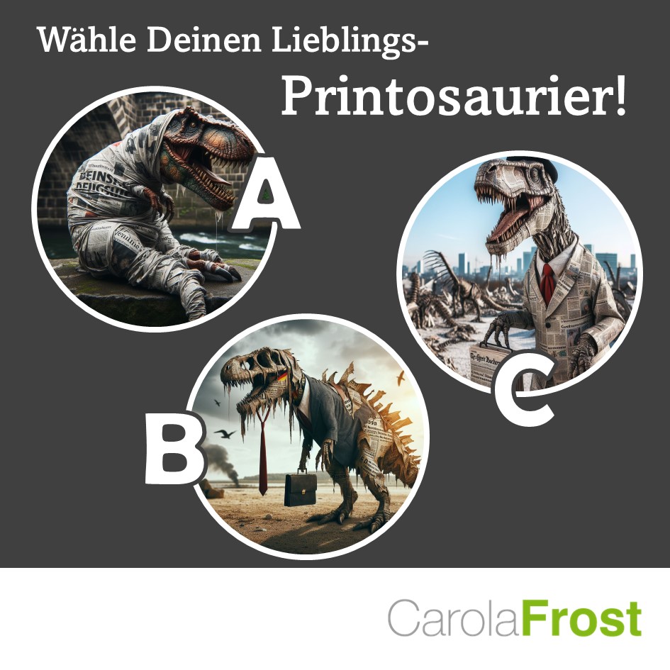 Was sind Printosaurier?